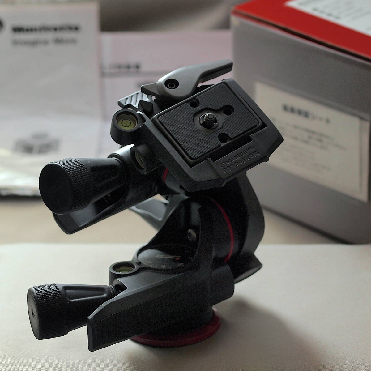 マンフロット ギヤ雲台 Manfrotto MHXPRO-3WG （元箱、付属品完備、新同美品）_4