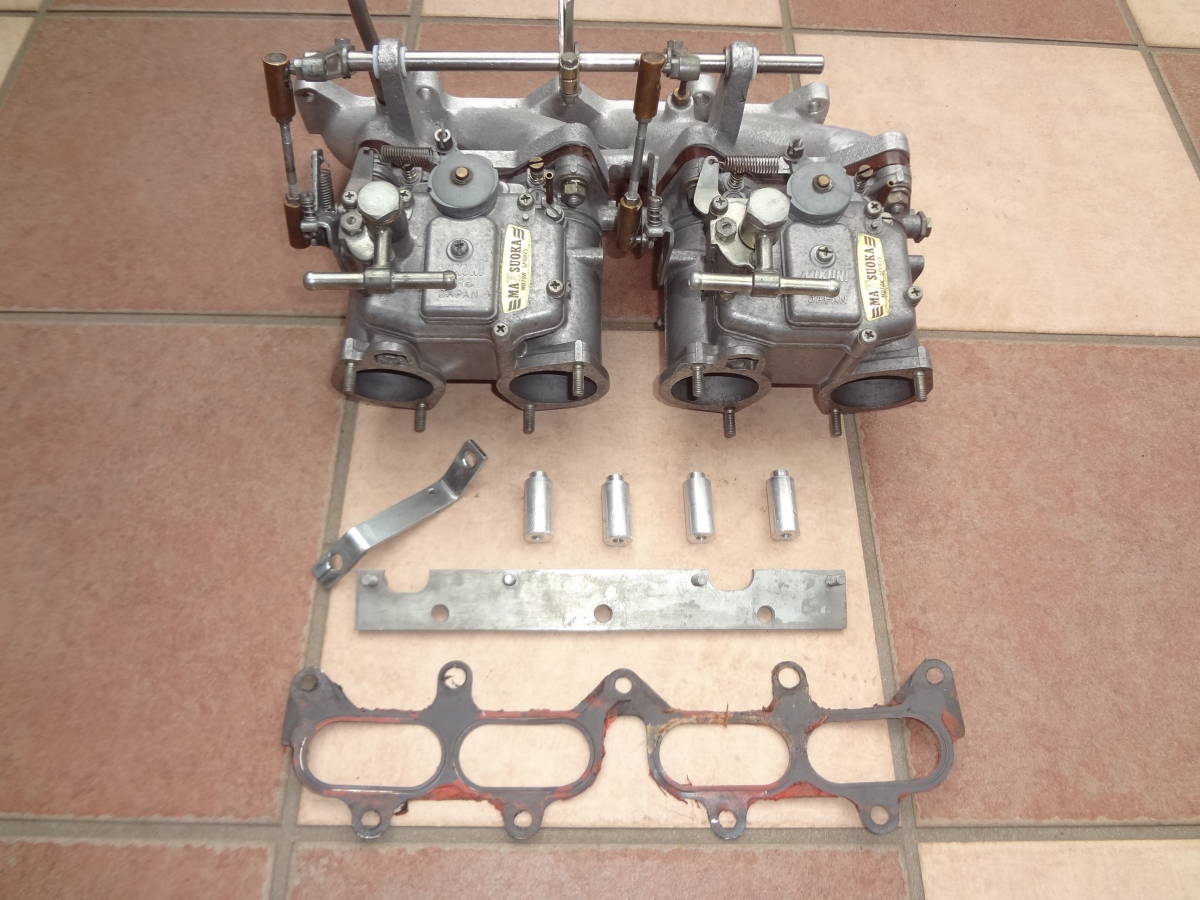 AE86 4A-G用 SOLEX 44パイ キャブ セット ミクニ ソレックス まつおか