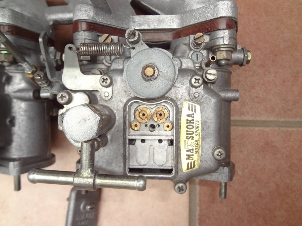 AE86 4A-G用 SOLEX 44パイ キャブ セット ミクニ ソレックス まつおか