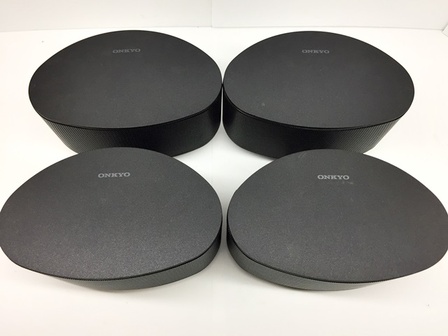 中古 ONKYO オンキョー D-35M スピーカー 4台セット センター