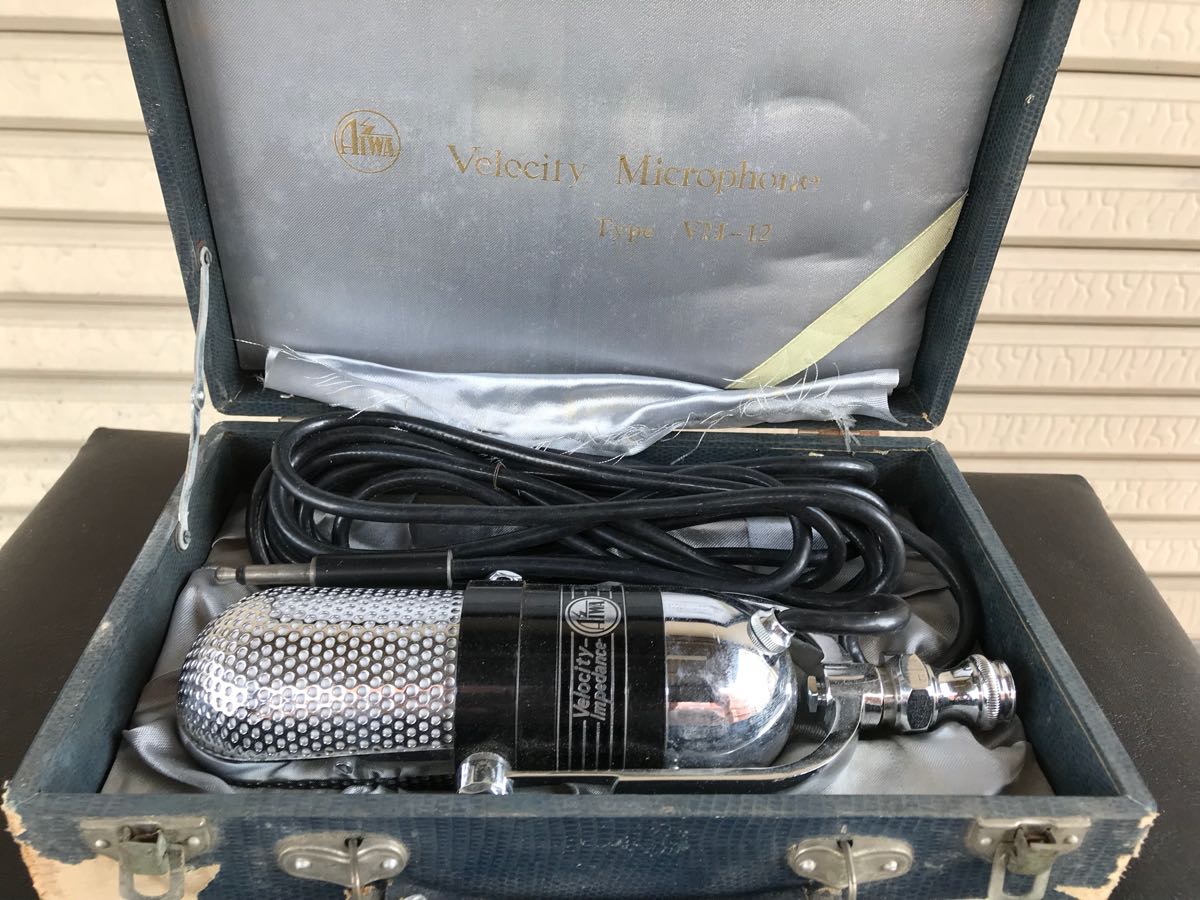 VM-12 Aiwa Microphone AIWA（アイワ）リボンマイクVelocity – VM12 #1