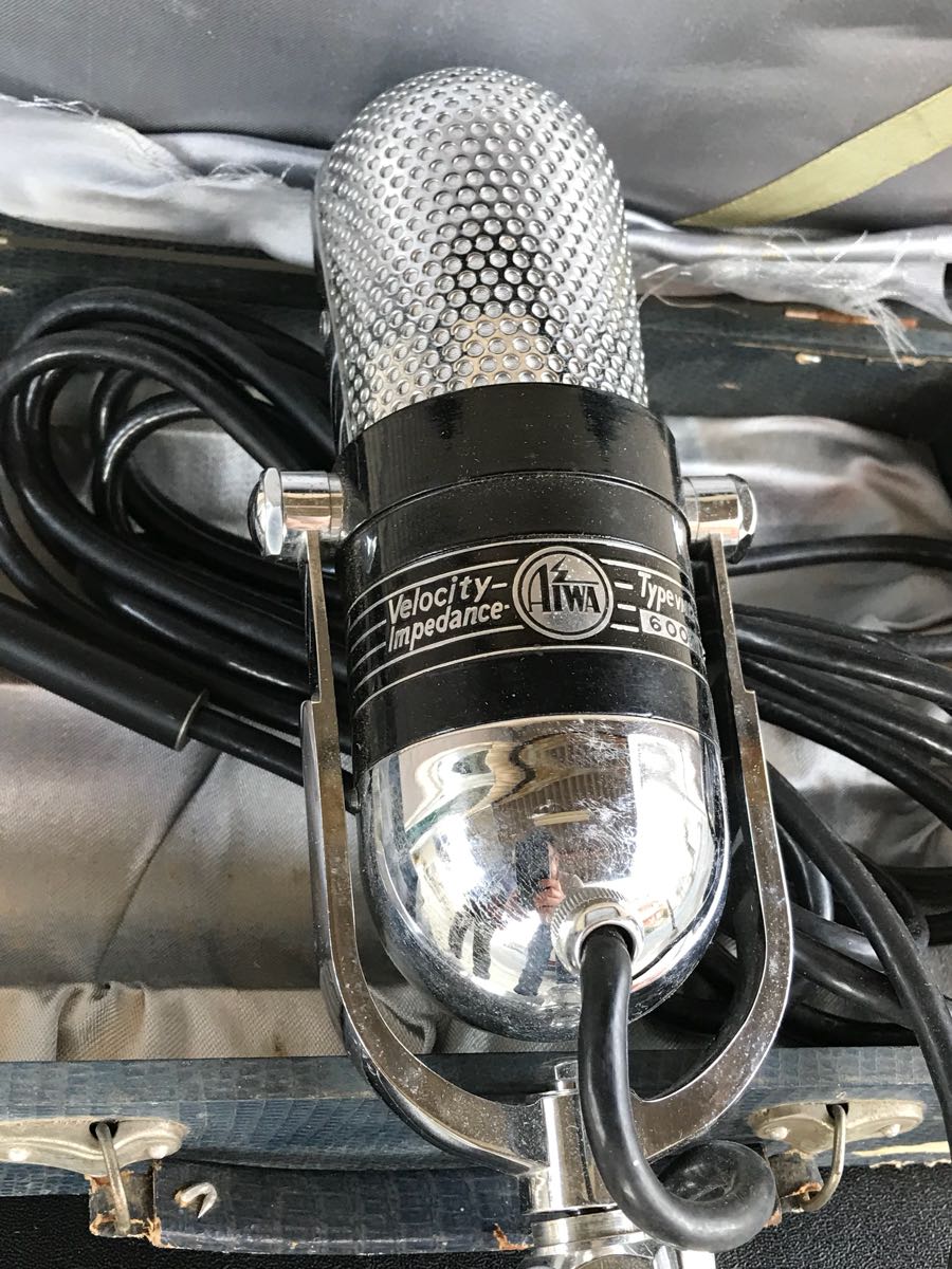 VM-12 Aiwa Microphone AIWA（アイワ）リボンマイクVelocity – VM12 #1
