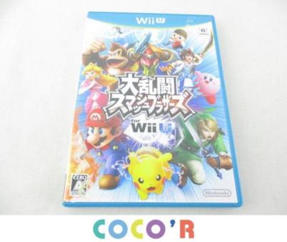 WIIU 大乱闘セット(中古品) WiiU 大乱闘スマッシュブラザーズ for Wii
