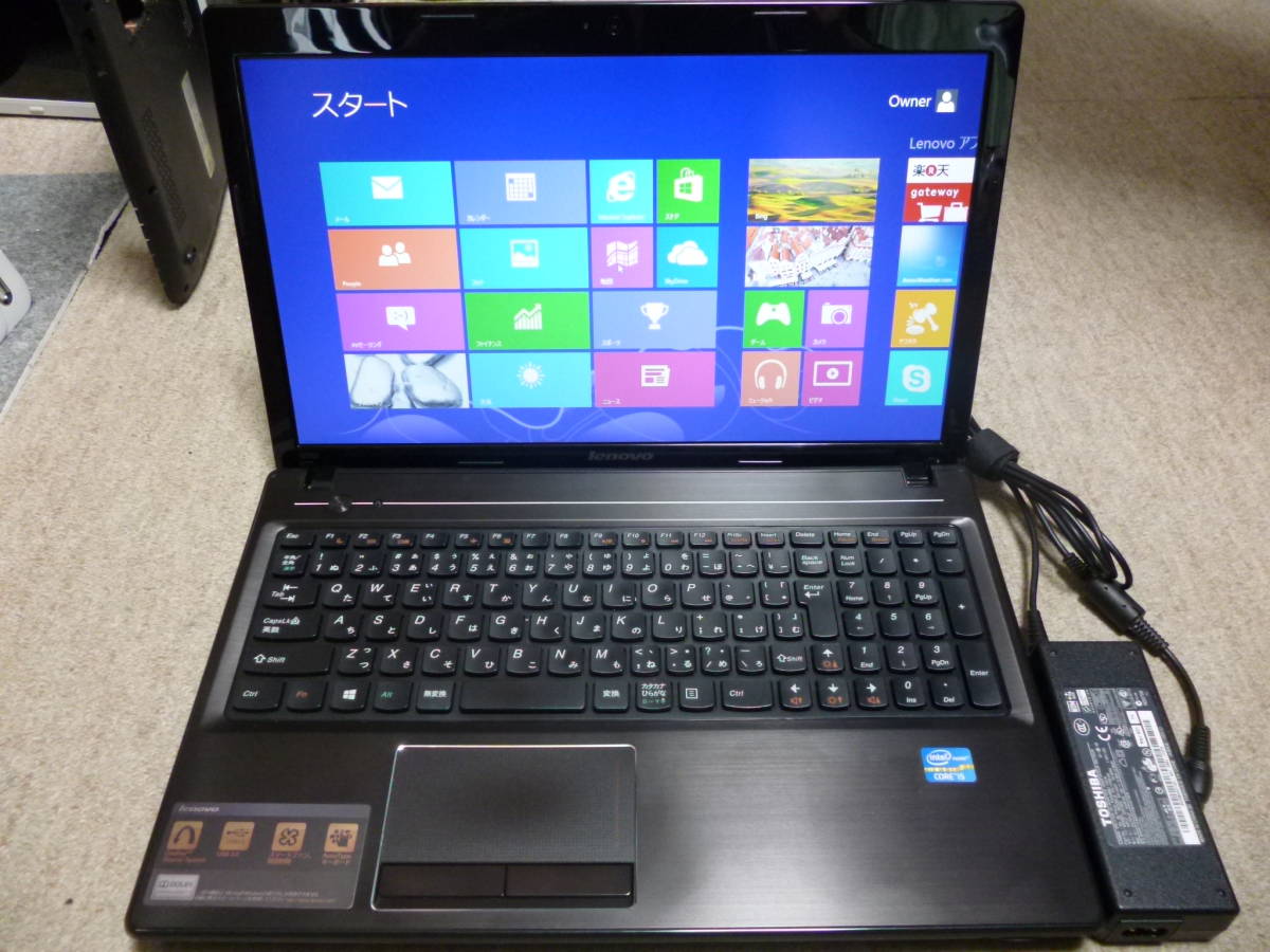 Lenovo G580 Core i5 3210M / 4G / 120G SSD搭載