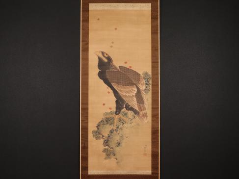 模写】【伝来】w3479〈葛飾北斎〉鷹図 浮世絵師 江戸時代 | 種類と歴史