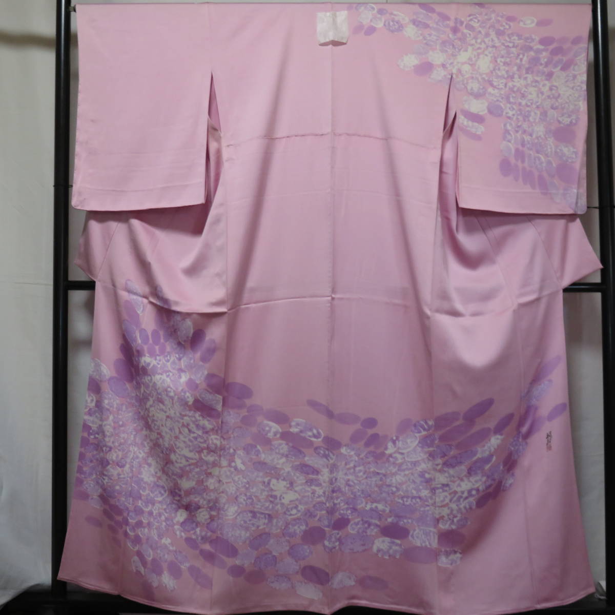 桐輪1174単衣物*作家物｛正絹☆紋付☆訪問着｝