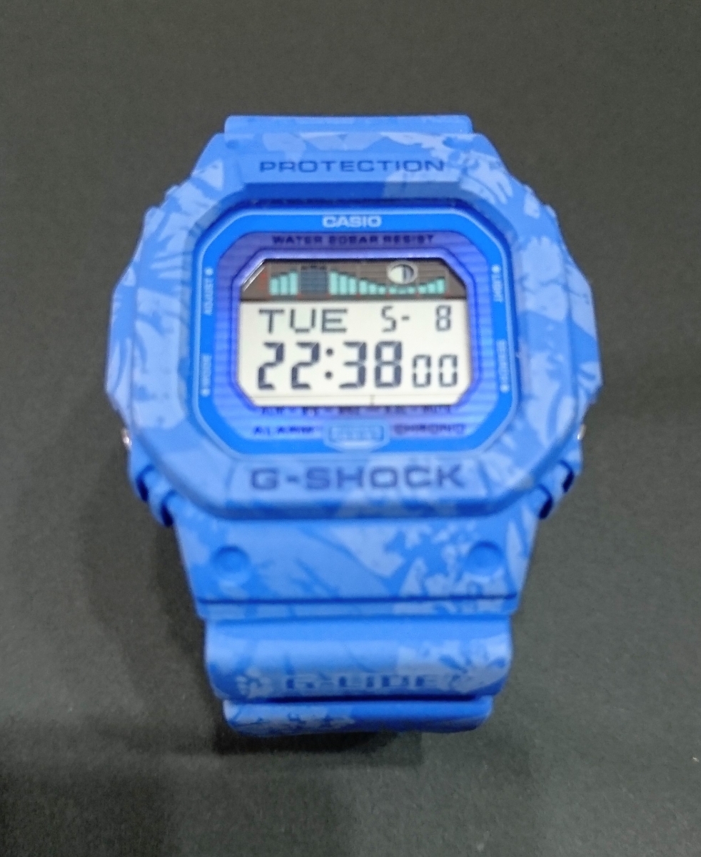 引退・出品中】CASIO カシオ G-SHOCK Gショック GLX-5600F G-LIDE 青