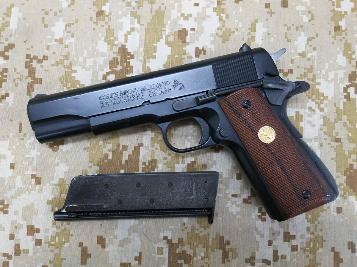 WA/WESTERN ARMS COLT MK Ⅳ SERIES 80 ガスブローバック 動作品