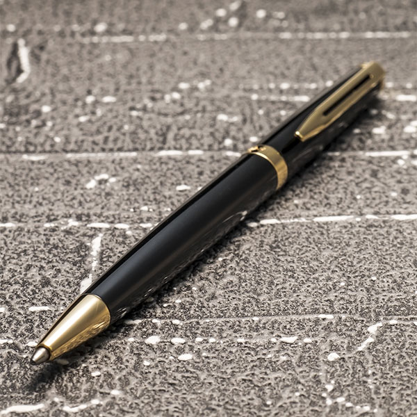 ボールペン 【WATERMAN/ウォーターマン】メトロポリタン エッセンシャルシリーズ ツイスト式 ブラックGTボールペン 新品 単品発送/WAT84_2