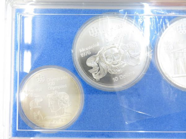 カナダ 第21回 オリンピック モントリオール大会記念銀貨☆su 第21回