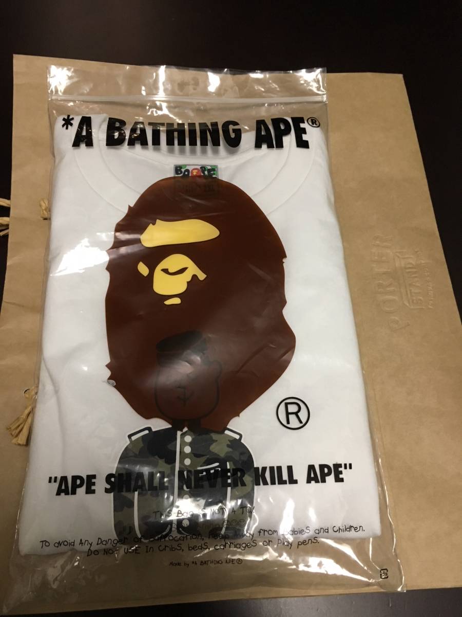 【レア！】A BATHING APE × PORTER STAND Tシャツ XXL アンダーカバー PORTER STAND A Pop-Up APE Snowboard