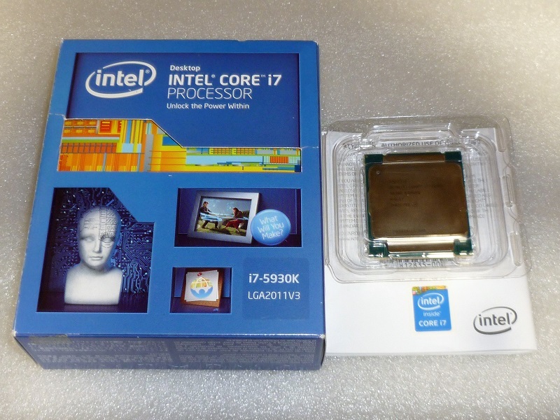新作登場，HOT Core i7-5930K 3.5 3.7GHz 6C/12T LGA2011-3 Haswell E リテールBOX(Core i7)｜売買されたオークション情報、yahooの商品情報をアーカイブ公開 - オークファン Core i7