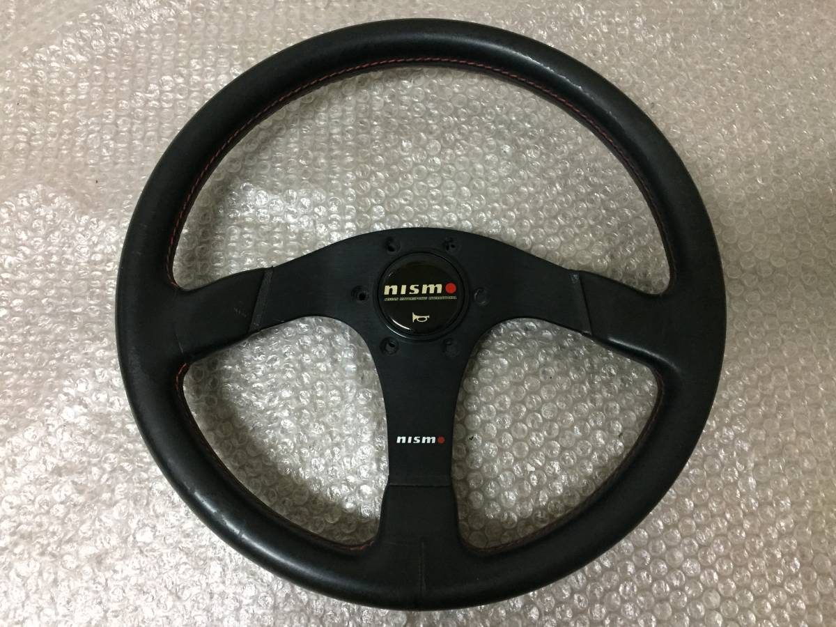 ☆絶版☆ NISMO ニスモ 36Φ レザー ステアリング ハンドル 36 BNR32