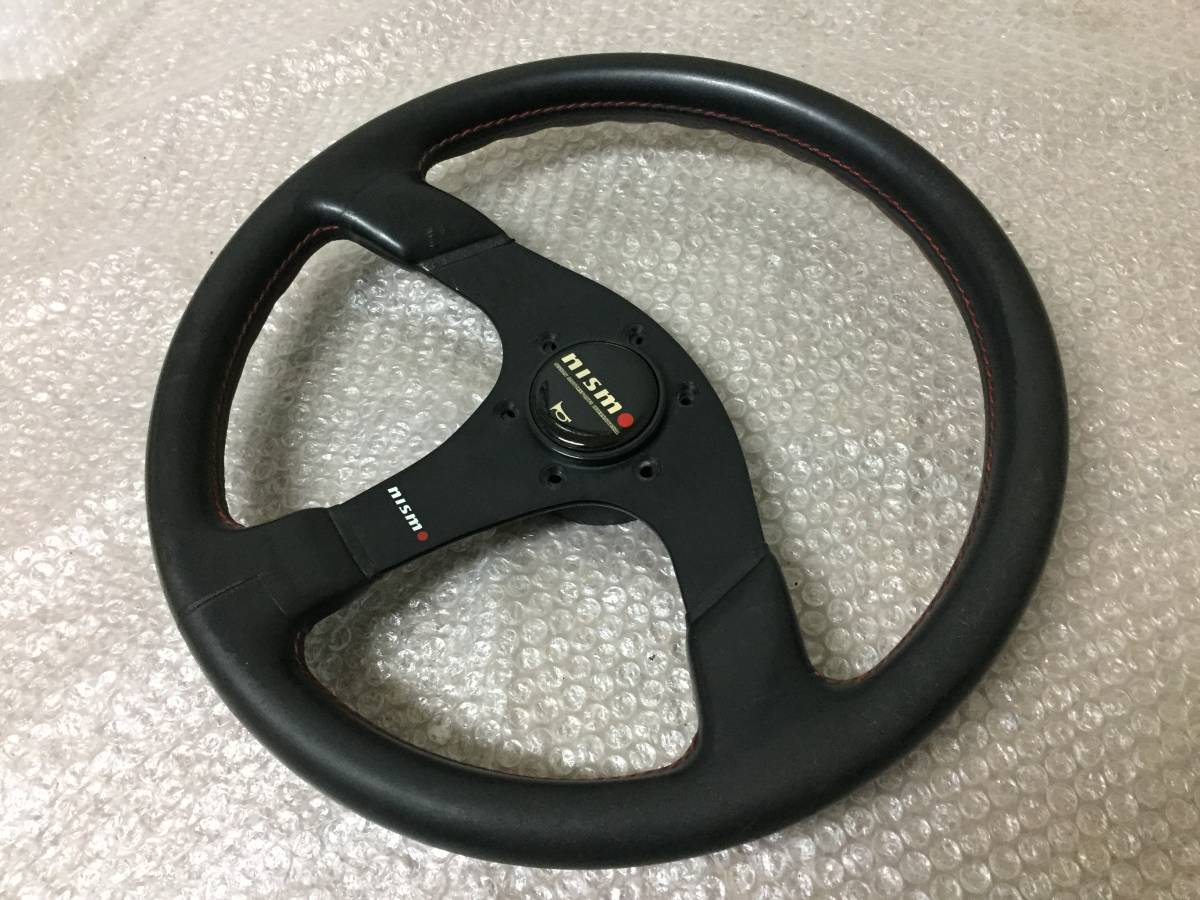 ☆絶版☆ NISMO ニスモ 36Φ レザー ステアリング ハンドル 36 BNR32