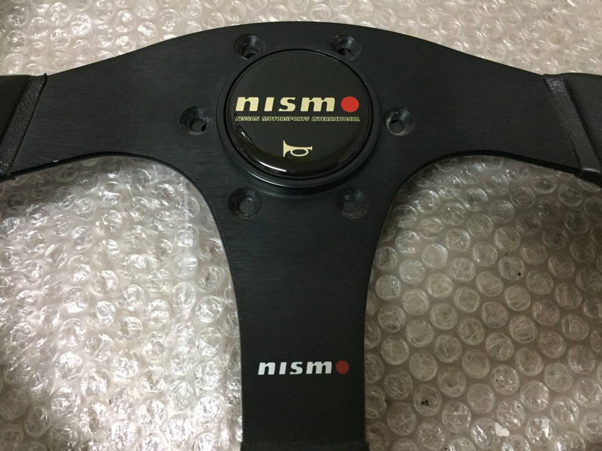 ☆絶版☆ NISMO ニスモ 36Φ レザー ステアリング ハンドル 36 BNR32