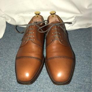 SCOTCH GRAIN ダンディスクエア 型番2858 25.5EE 美品