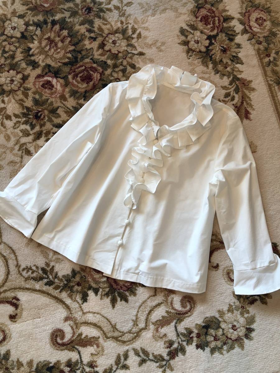 Austin Reed オースチンリード レディース フリル ブラウス カットソー トラサルディ 売買されたオークション情報 Yahooの商品情報をアーカイブ公開 オークファン Aucfan Com