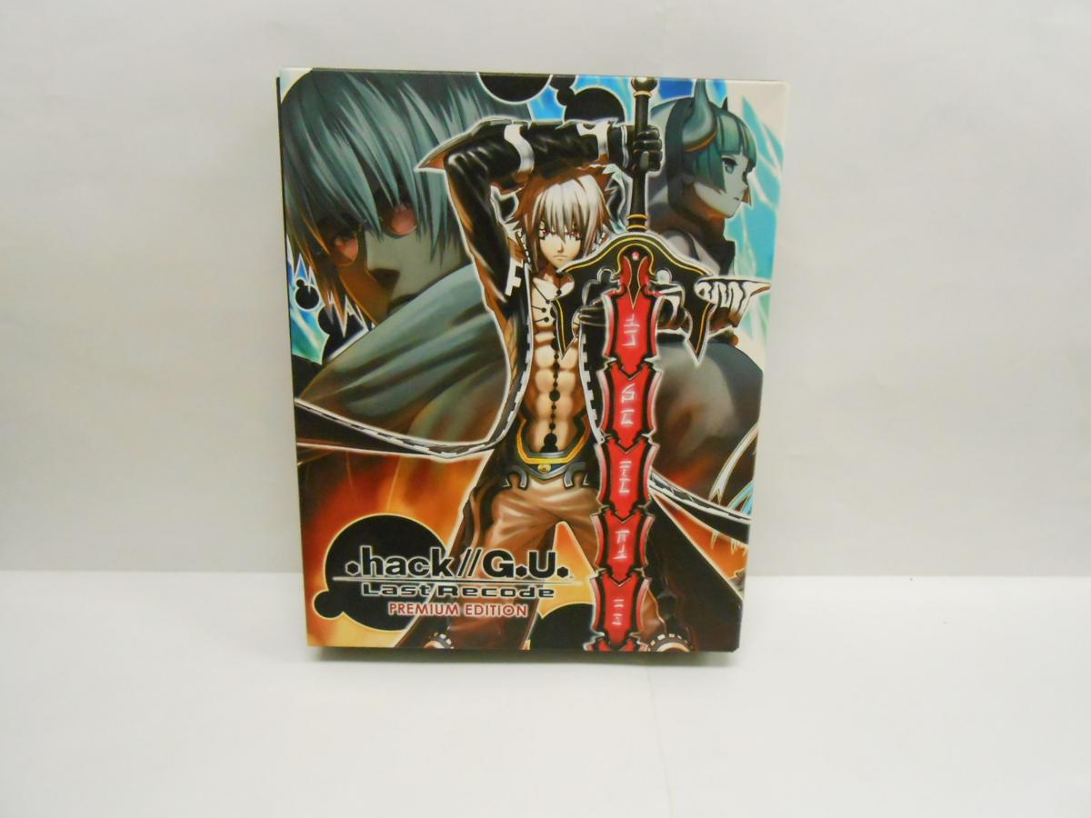 PS4 .hack//G.U. Last Recode PREMIUM EDITION 限定版 ドットハック 中古