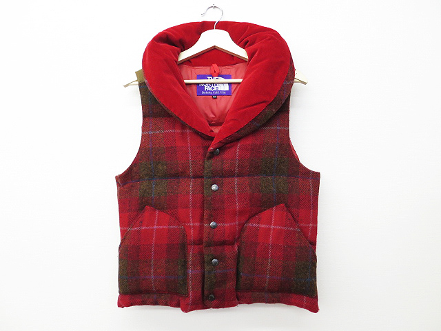 チェック柄ダウンベスト ザ ノース フェイス THE NORTH 【即決】THE