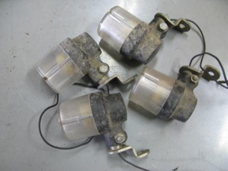ウインカー4個セット　　製造メーカー不明　旧車