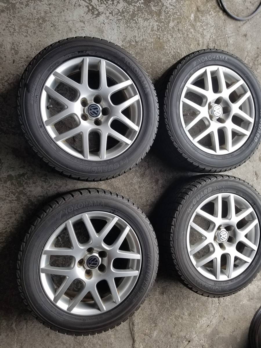 VW純正T-Cross 16インチ アルミホイール＆スタッドレス 4本