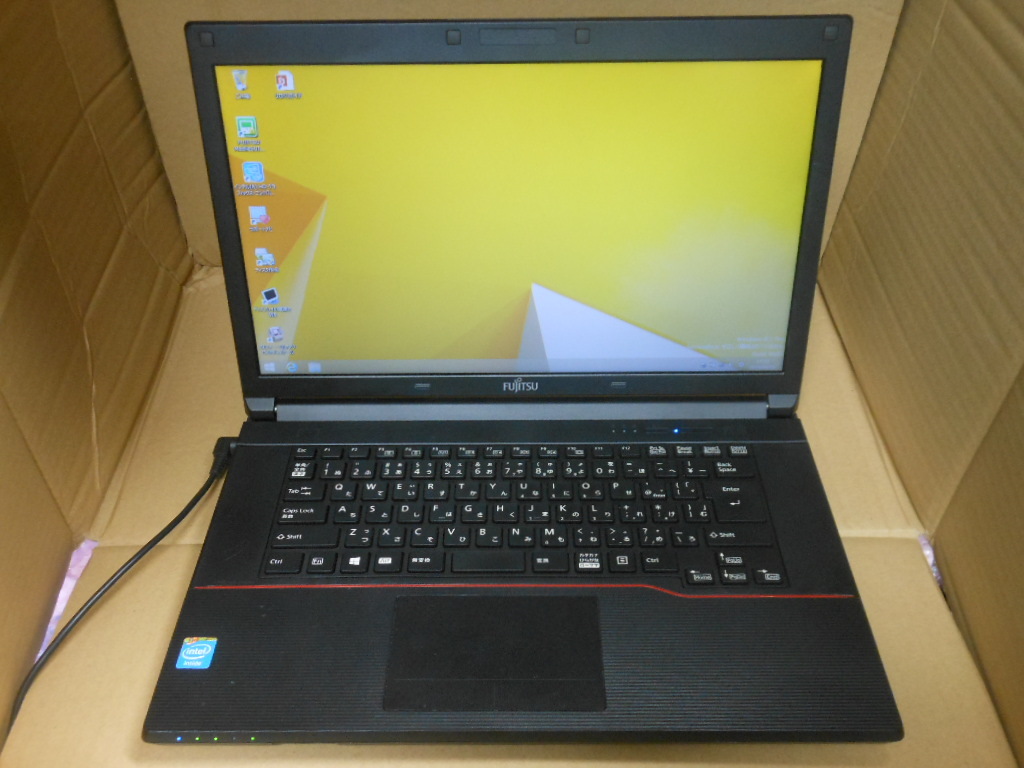 LIFEBOOK A553⁄H FUJITSU Celeron Used]A Pro rank 0 Windows A553 