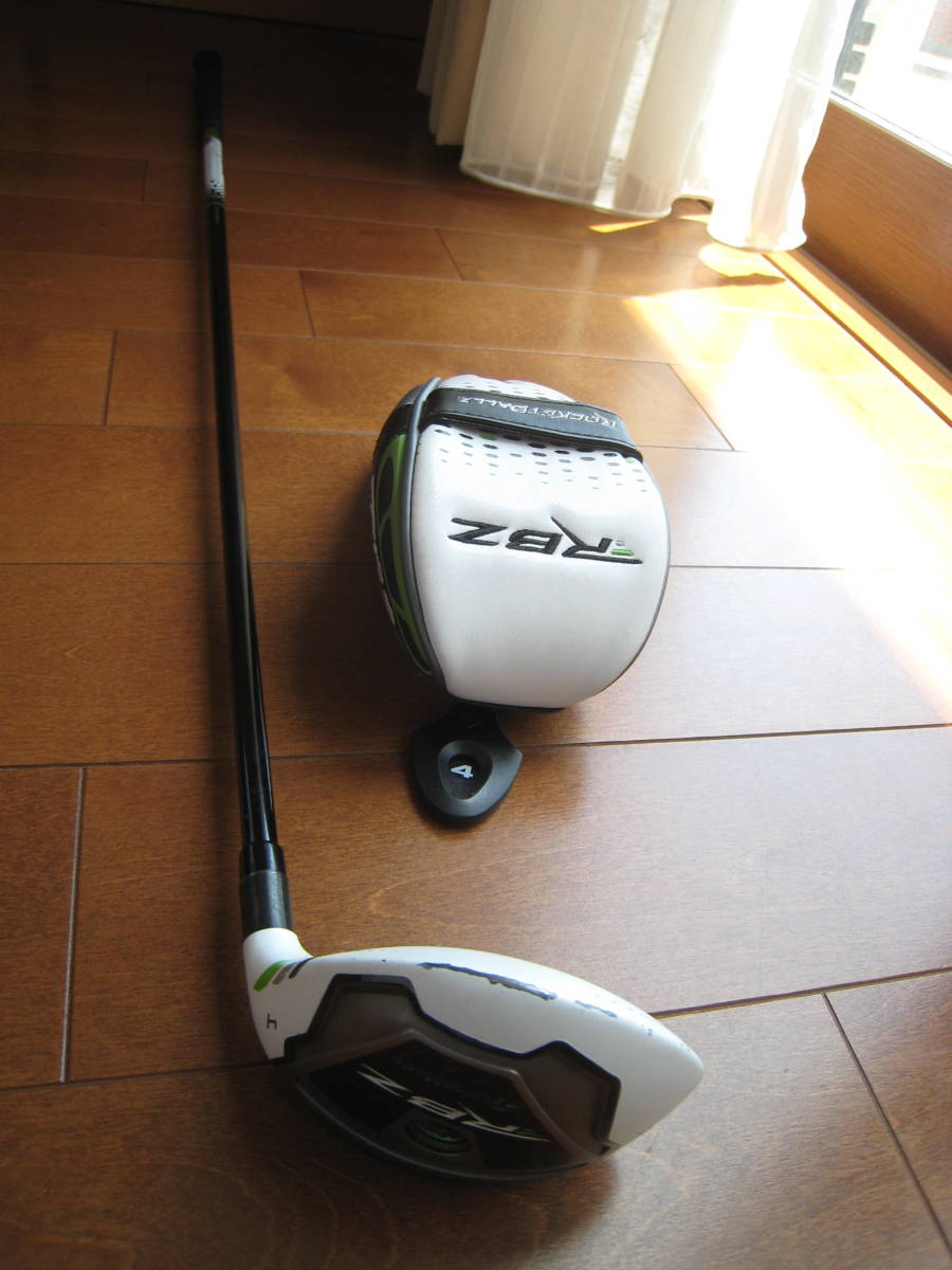 【中古】テーラーメイド　RBZ　ロケットボールズ　レスキュー　ユーティリティ　4UT　22°　RB-55　フレックスS_2
