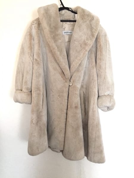 スポーツマックス SPORTMAX コート アイボリー×ベージュ レディース 