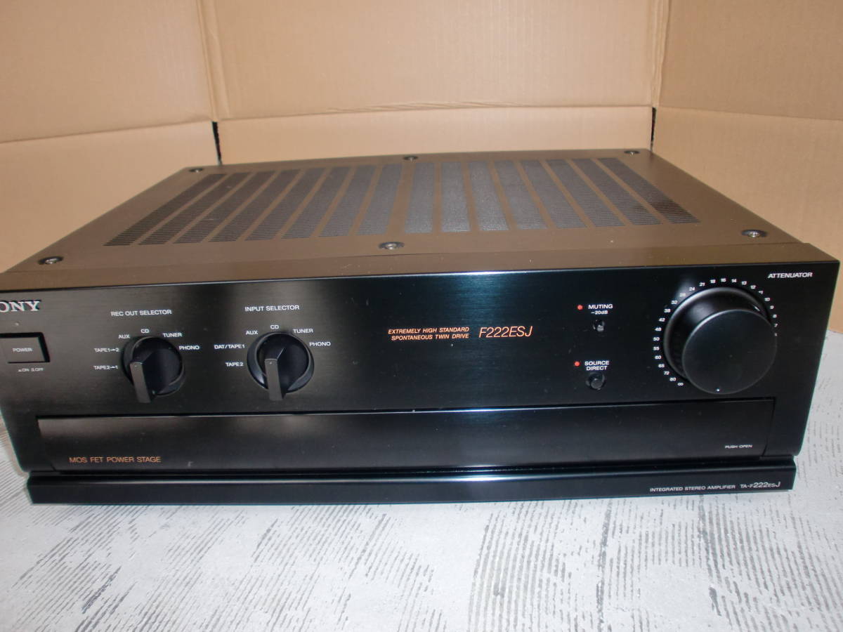 SONY プリメインアンプ TA-F505ESD (デジタル信号入出力端子付き)