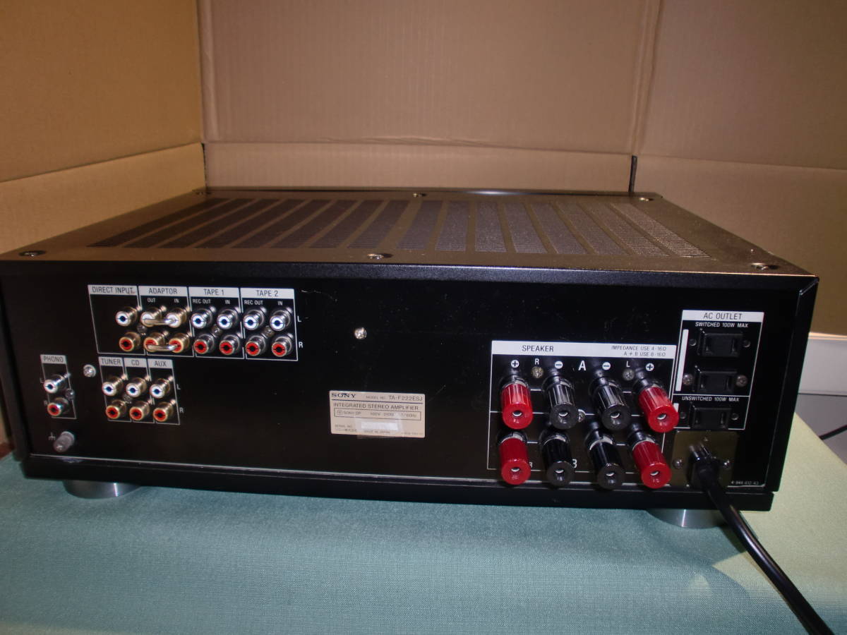 TA-F222ESJ/超ハイCP機・整備完了品・動作良好・美品/MOS・FET採用