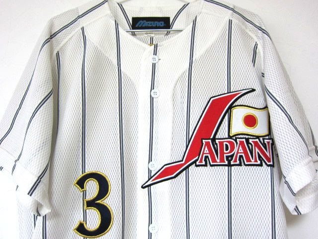 2004年アテネ五輪 ユニフォーム 長嶋茂雄 日本代表監督 侍ジャパン 背