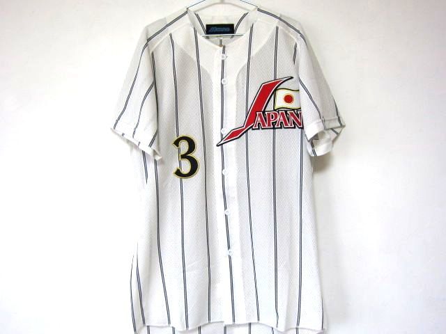 2004年アテネ五輪 ユニフォーム 長嶋茂雄 日本代表監督 侍ジャパン 背