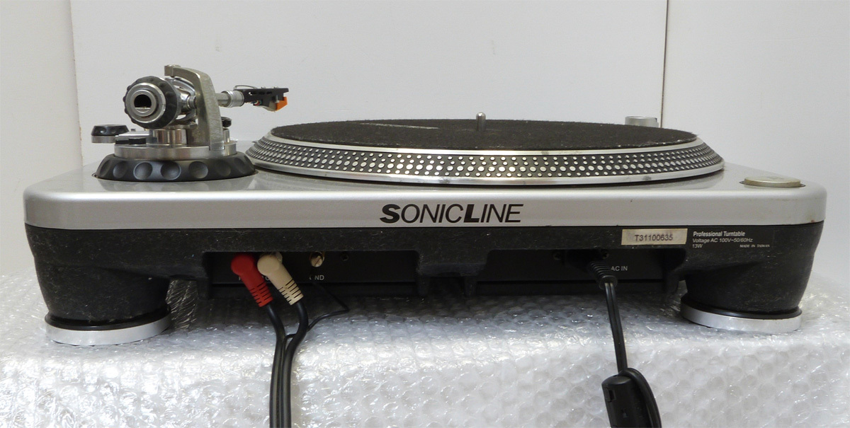 SL-SPD ソニックライン:D.Dレコードプレーヤ:78RPM有SPにも