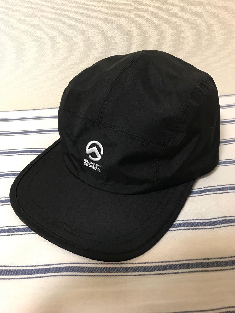 ノースフェイス GTX キャップ ブラック THE NORTH FACE SUMMIT EXHIBITION GORE-TEX キャンプキャップ タグ付き_1