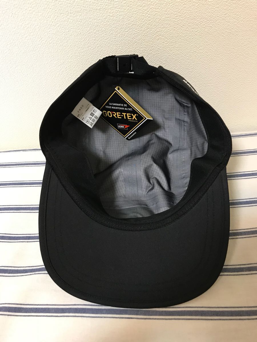 ノースフェイス GTX キャップ ブラック THE NORTH FACE SUMMIT EXHIBITION GORE-TEX キャンプキャップ タグ付き_2