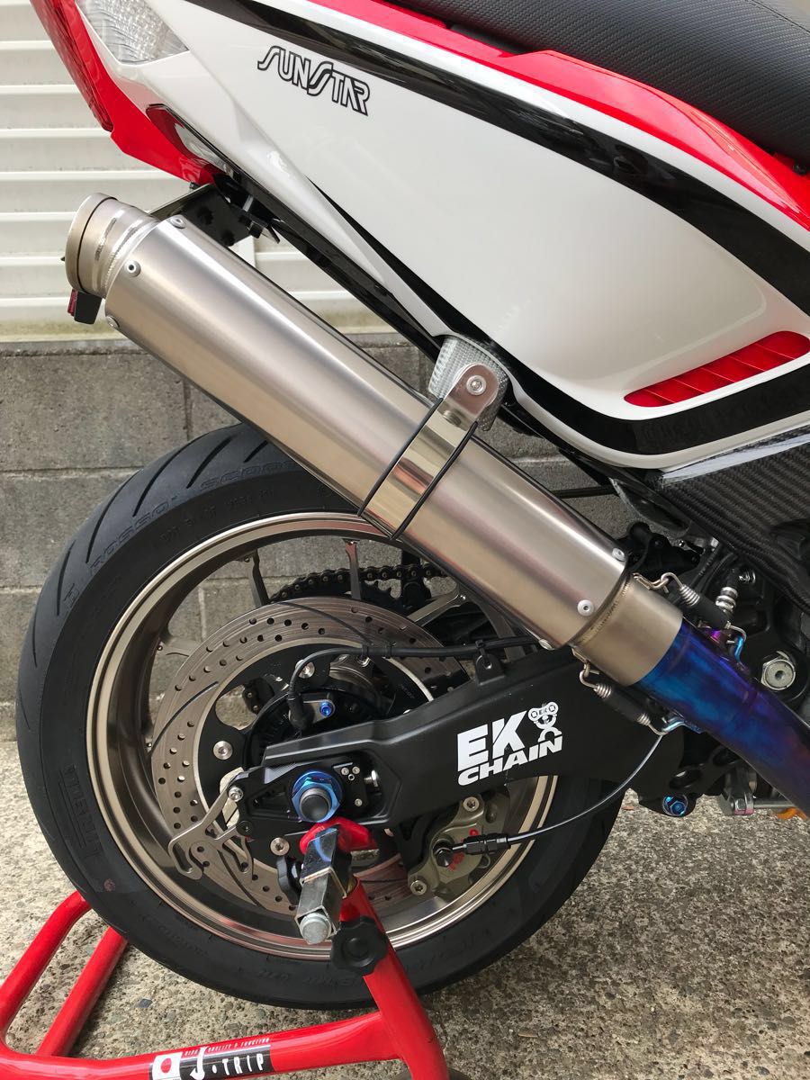 TMAX530 クォータードラゴン Quarter Dragon チタン レーシング