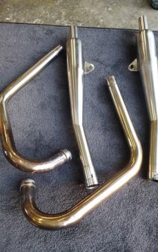 ペイトンプレイス ゴールドスタータイプマフラー フルエキゾースト