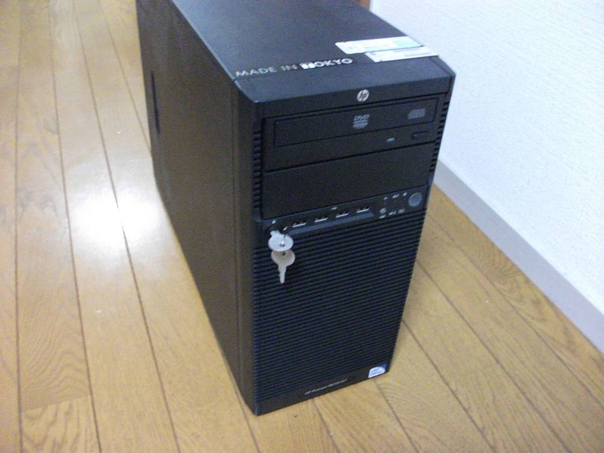HP ProLiant ML110 G7 / Celeron G530 2.4GHz / メモリ増設済み12GB / HDD 320GB