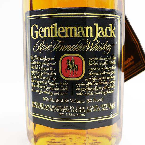 古酒☆ジャック ダニエル ジェントルマン ジャック ☆旧ボトル ※ 750ml