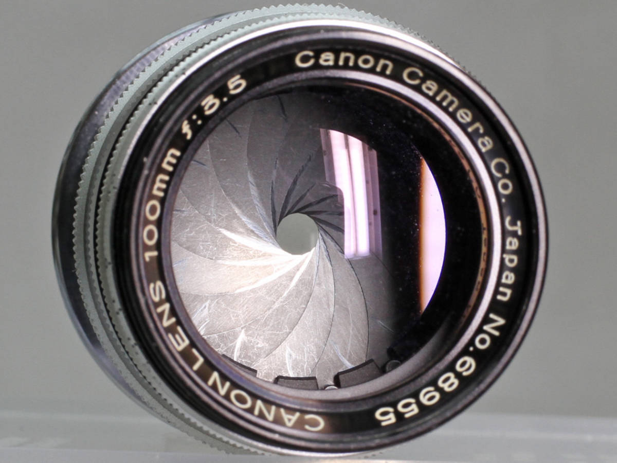 □ CANON LENS 100mm f:3.5 ライカ Lマウント Meet the Lens: Canon