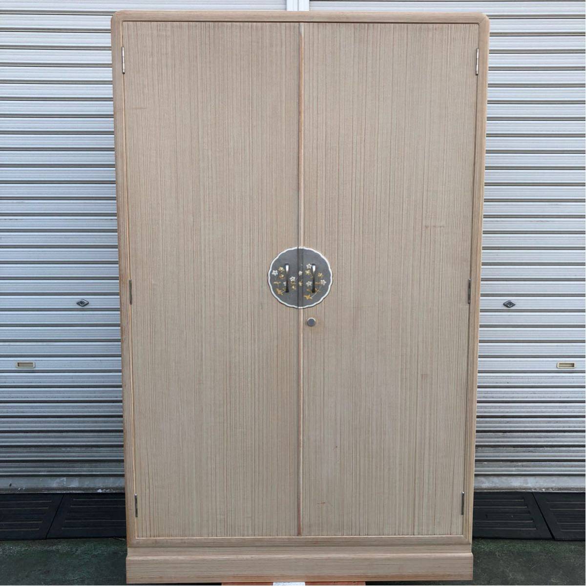 松本民芸家具 定価58万 D-Ⅱ型 洋服タンス 箪笥 ワードローブ 美品