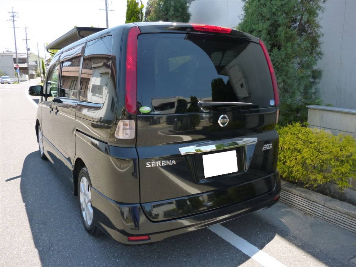 日産セレナハイブリッド、走行距離10万キロ、フル点検あり ☆1円 