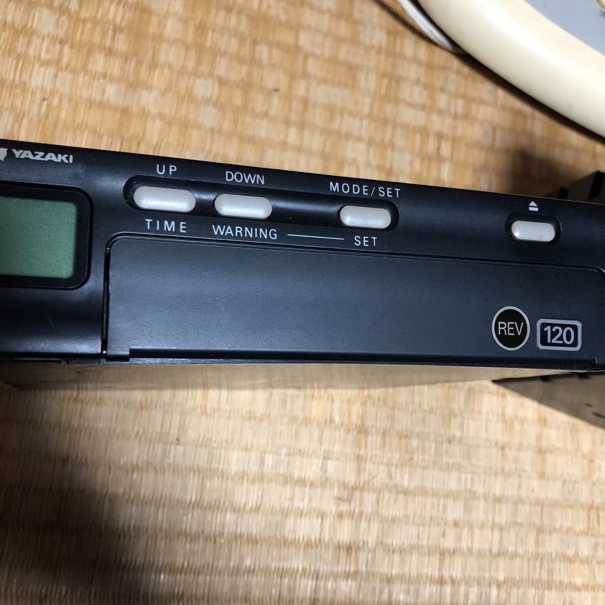 REV タコグラフ YAZAKI 0 ヤザキ アナログタコグラフ 7日用 120W-RS