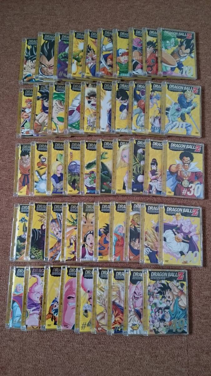 ドラゴンボールZ DVD 全巻 49枚 美品！ 国内正規品 【公式通販】