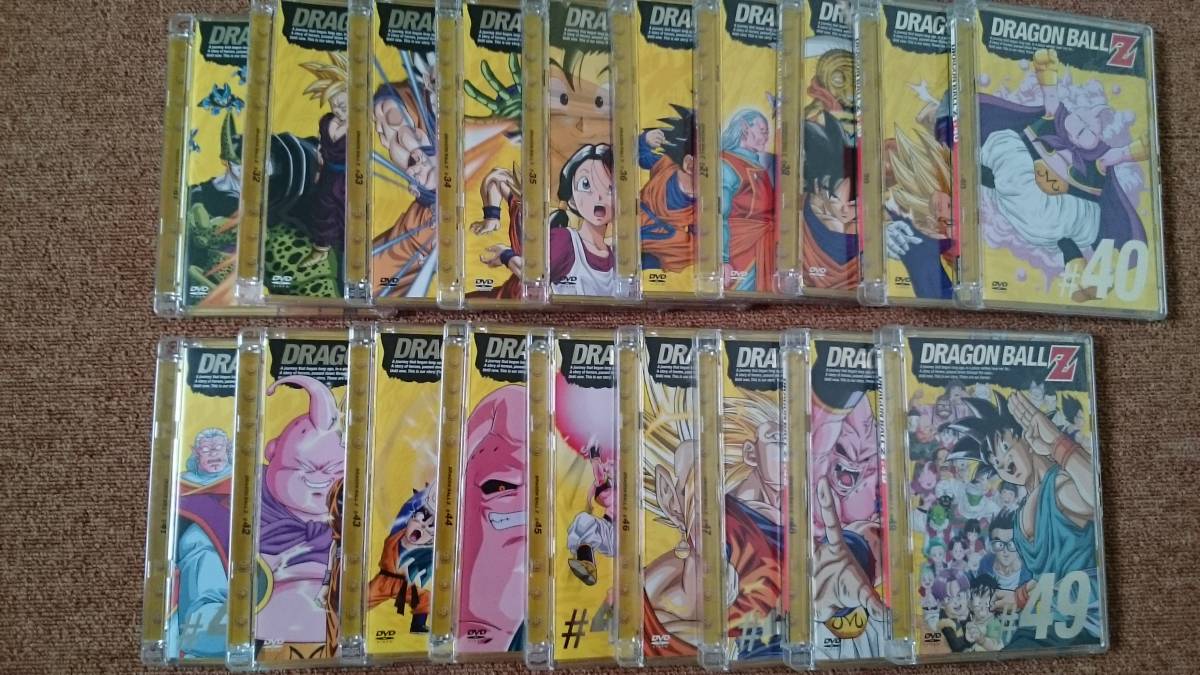 ドラゴンボールZ DVD 全巻 49枚 美品！ 国内正規品 【公式通販】