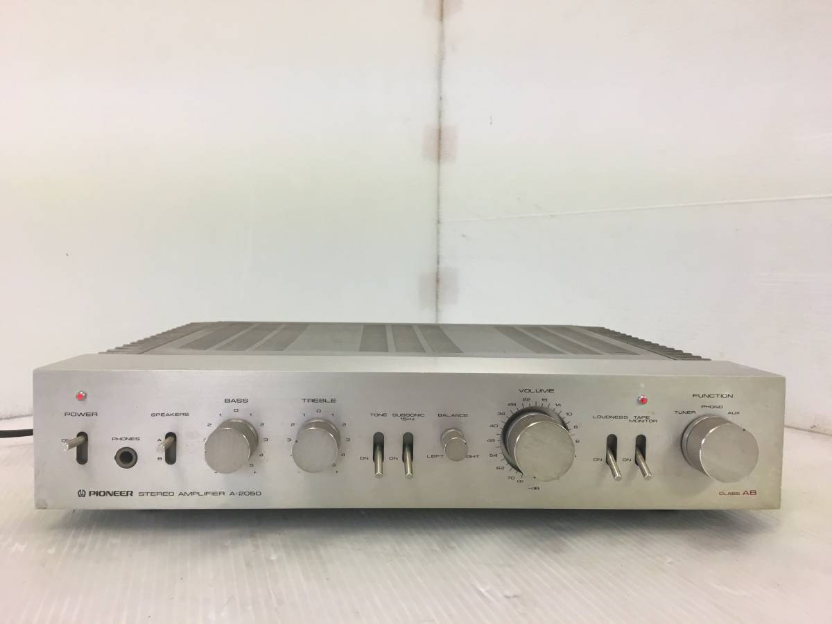 ☆パイオニア PIONEER A-2050 AB級 プリメインアンプ 動作品☆ 家電