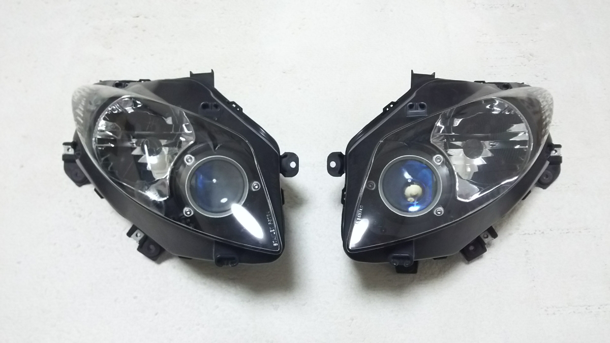 マジェスティ250/C SG03J フロントダクト LEDデイライト ブルー マジェスティ 250
