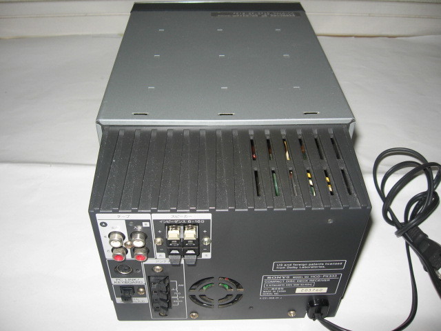 ソニー CD/MDコンポ CMT-PX333 ジャンク扱い_2