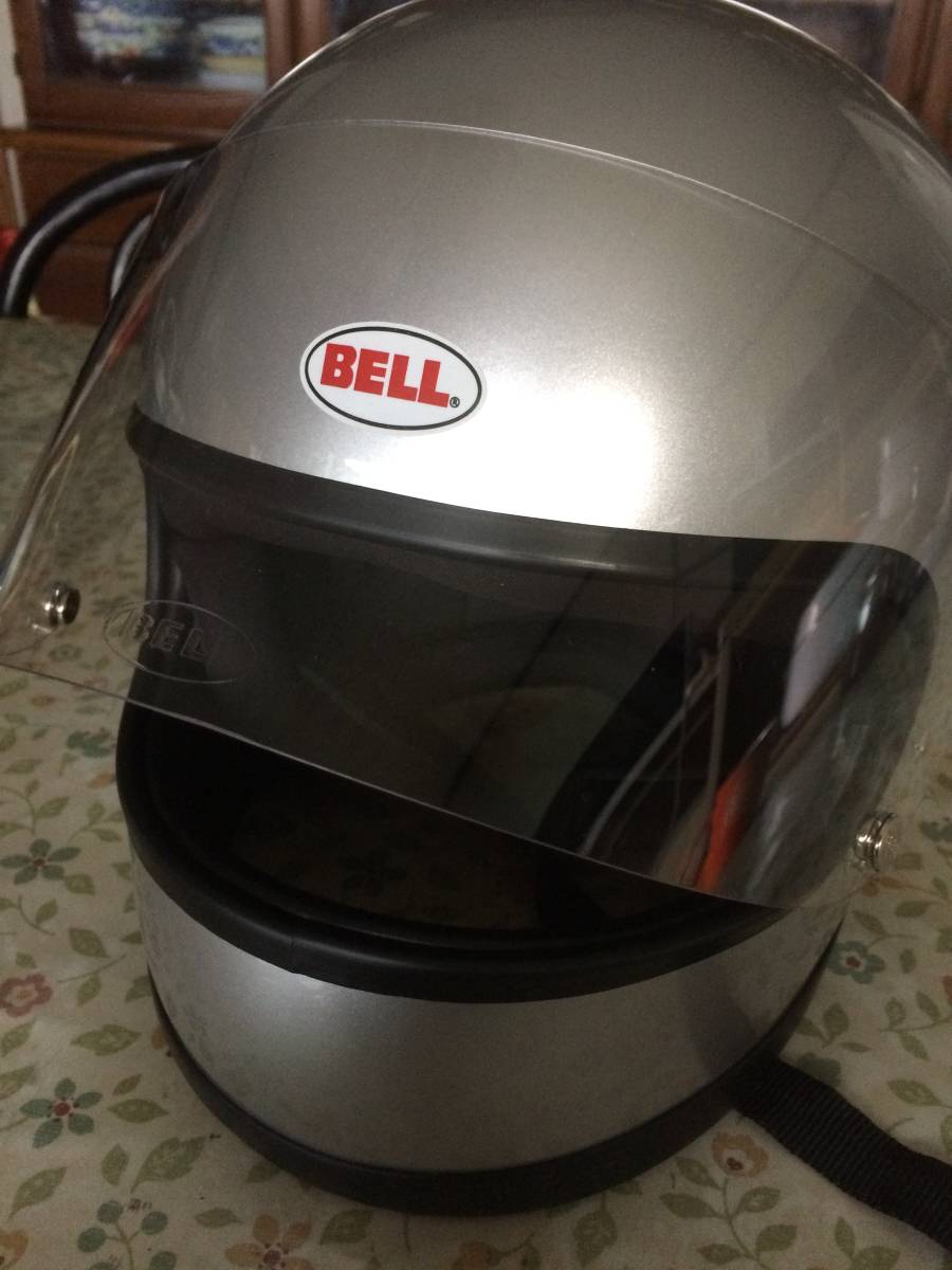bell star2 サイズL 59-60cm 限定色シルバー美品限定のシルバー色