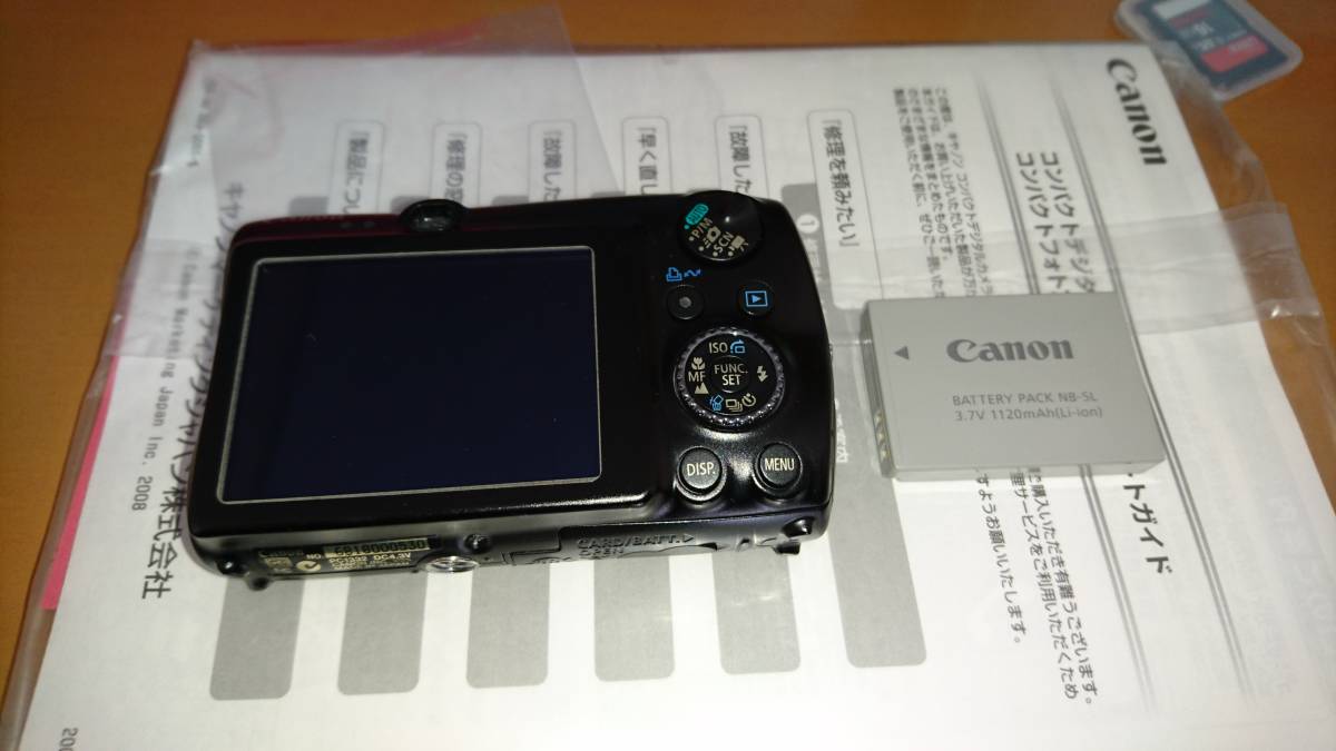 キヤノンcanon IXY DIGITAL 3000 IS（PANTHER BLACK）中古 IXY DIGITAL